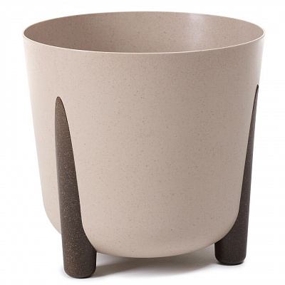 Вазон пластик FRIDA 25,5х25,3 см круглий лате 8,1 л Lamela (9852536)