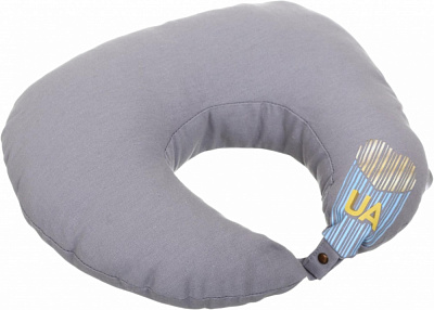 Подушка дорожня UA La Nuit 30x35 см сірий