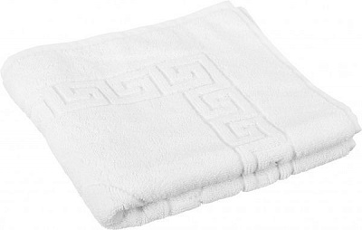 Рушник махровий 50x70 см білий UP! (Underprice) 50x70