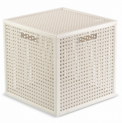 Корзина для хранения Curver 264004 белый разборная Kaya 19 л 280x280x280 мм