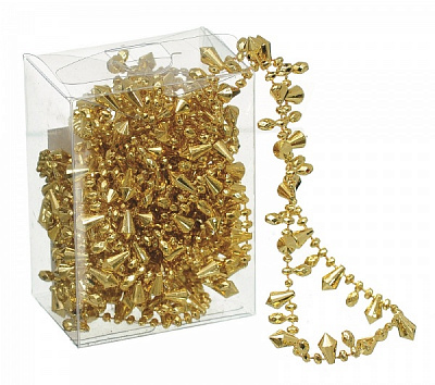 Декоративная гирлянда бусы-кристалл 4 м 