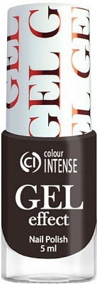 Лак для нігтів Colour Intense Gel Effect 65 043 Коричнево-сірий 5 мл