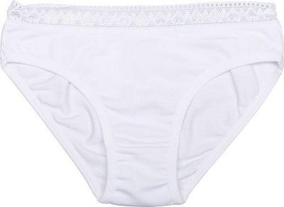 Трусики для девочек Фламинго 002-1006 р.110 белый 