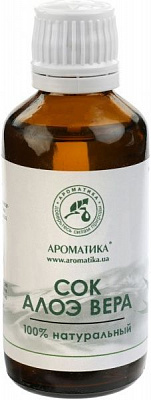 Натуральный сок Ароматика алоэ вера 50 мл