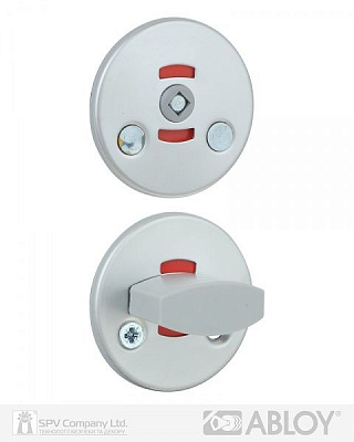 Накладка Abloy LH001 FIN ROUND 40 мм FE HCR WC матовый хром