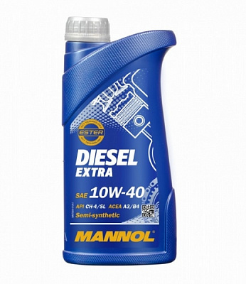 Моторне мастило Mannol Diesel Extra 10W-40 1 л (MN 7504-1)