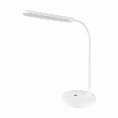 Настільна лампа акумуляторна HOROZ ELECTRIC AYLA 1x8 Вт без цоколя білий 049-036-0008-010