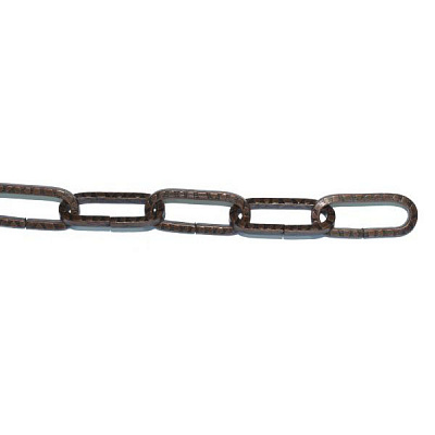 Цепь 3 мм 1 м декоративный квадрат бронза