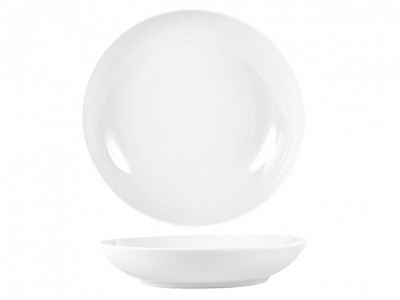 Тарілка глибока Універсал 20,5 см 600 мл 9С1257Ф34 Добруський порцеляновий завод