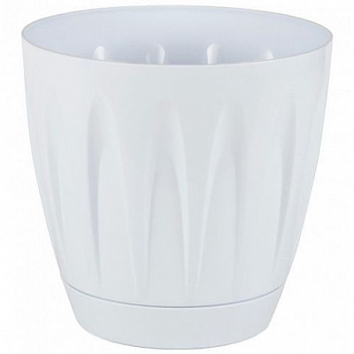 Горшок Serinova DAISY №5 круглый 12 л белый (P005-Beyaz 11448) 