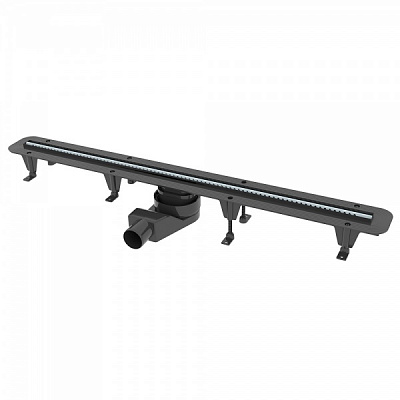 Трап Rhein с тонкой накладкой из перфорированной стали 850 мм WSA900001