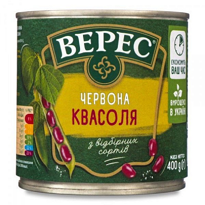 Фасоль Верес красная 400 г