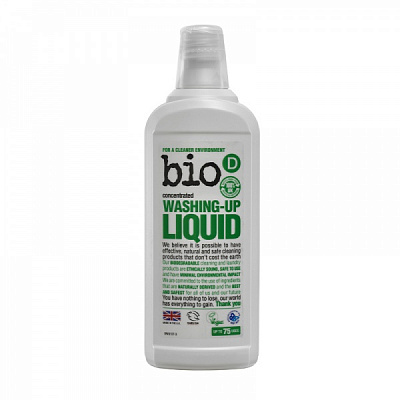 Засіб для ручного миття посуду Bio-D Washing Up Liquid екологічний 0,75л