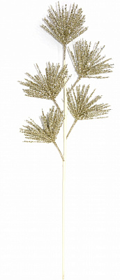 Гілочка декоративна з колючими пучками в асортименті 2 кольори 78 см TG228016