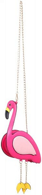Сумочка для девочек Фламинго 17-10-F розовый 22х39х6 см