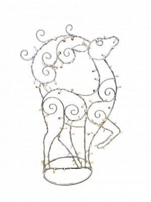 Декоративная новогодняя фигура Олень Волшебный светодиодная (LED) 140 см 