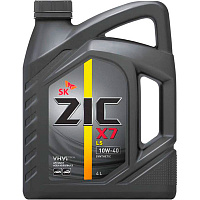 Моторное масло ZIC X7 LS 10W-40 4 л