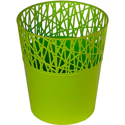 Кашпо пластикове Prosperplast City круглий 1,7л лайм (78990-389)