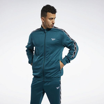 Джемпер Reebok CL F VECTOR TAPE TR DEETEA FN2960 р. L зеленый