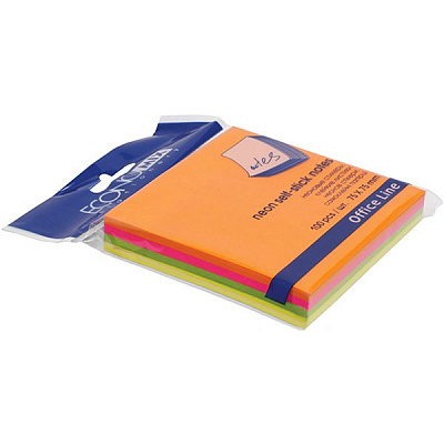 Стікери 75х75 100 аркушів E20948 Economix