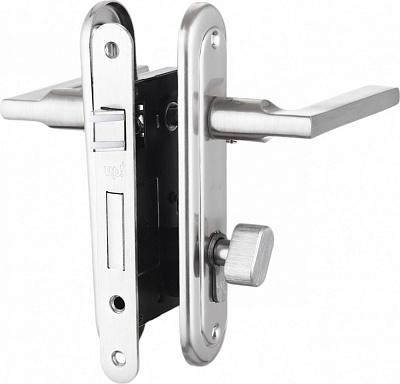 Комплект фурнитуры цилиндровый UP! (Underprice) First PZ SN 62 мм никель без петель