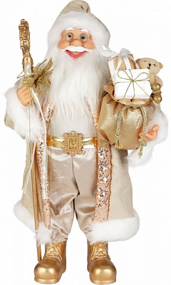 Декорация новогодняя ShenzhenTianJialiIndustrialCo Санта с подарками TV-89056 45 см 
