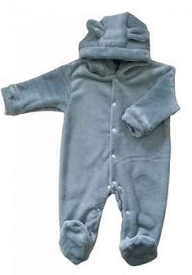 Комбінезон для хлопчика Маленькие люди вельсофт р.68 оливковий