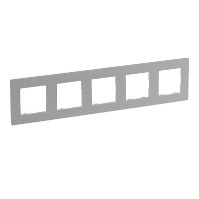Рамка Legrand Niloe Step 863395 універсальна алюміній