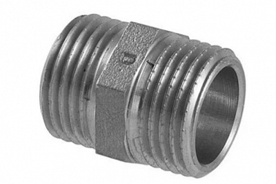 Ніпель зовнішня Hi-Therm 3/4 х 3/4 (нікель)