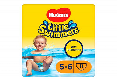 Підгузки-трусики для плавання Huggies Little Swimmers 5-6 12-18 кг 11 шт.
