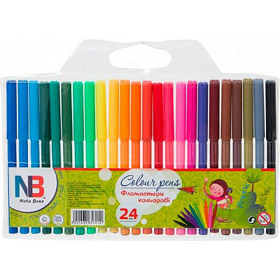 Набор фломастеров 24 шт. Nota Bene