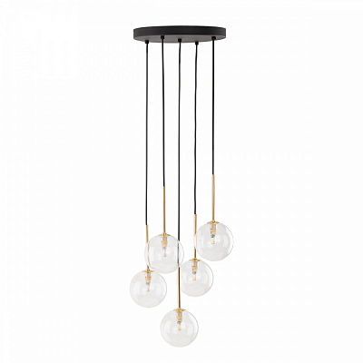 Подвес TK Lighting NILOS 10290 5x/G9 черный