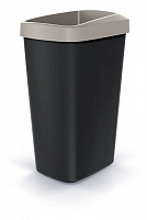 Контейнер для мусора PRP Compacta Q 45 л темно-коричневый 60710-5