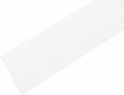 Плинтус Cezar LPS-18 белый 12,4x108,8x2000 мм 