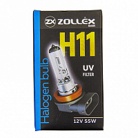Лампа галогенна Zollex H11 LL 12V 55W 59524 H11 PGJ19-2 12В 55 Вт 1 шт.