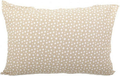 Набір наволочок Зірки 70x50 см бежевий із принтом Homeline