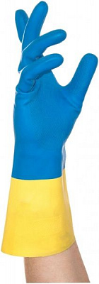 Перчатки Ozon Химик с покрытием латекс M (8) 6-033