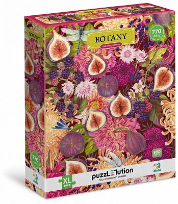 Пазл DoDo Easy-XL Ботаника. Инжир и цветы 770 элементов 300615