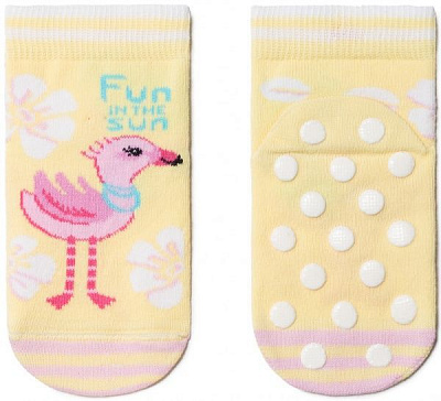 Носки детские Conte-Kids CK Tip-Top (антискользящие) 7С-54СП 475 р.14 светло-желтый 