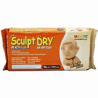 Пластика Mungyo Sculpt Dry персикова 500 г 