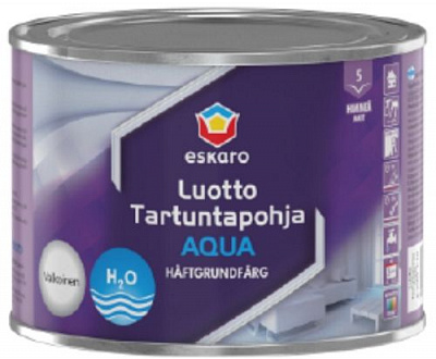Ґрунтувальна фарба водоемульсійна Eskaro Luotto Tartuntapohja Aqua мат 0,45л 0,55кг