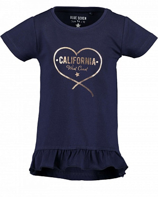 Футболка для девочек Blue Seven р.116 темно-синий 702242 X_590_р.116 