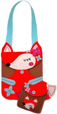 Набір для творчості Сумочка та гаманець Лисичка Аплі-Краплі