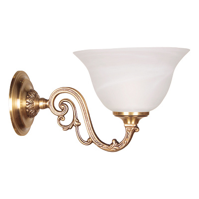 Бра Фабрика Світла Корона 1x60 Вт E27 античная латунь/античная бронза НББ 022-1х60-013