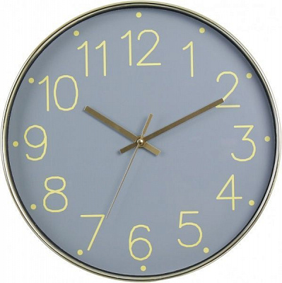 Часы настенные Fashion 30.5 см серый