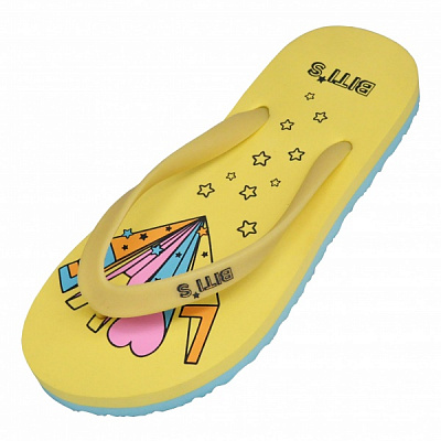 Вьетнамки для девочки Bitis 21143-4 р.33 желтый 