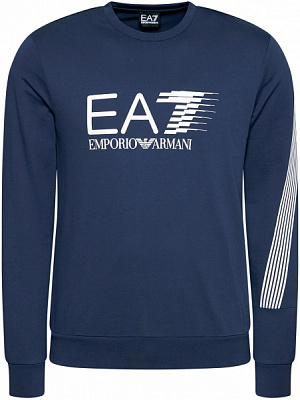 Свитшот EA7 SWEATSHIRT 3KPM67-PJ05Z-1554 р. S синий