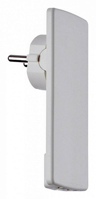 Вилка бытовая Neomax NX1030 с заземлением 16А белый