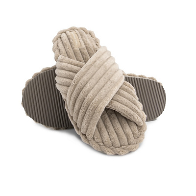 Тапки домашние Twins HS-Puffy р.38/39 бежевый