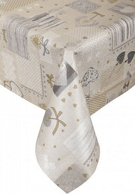 Скатертина Прикраси 137x180 см металік Dariana